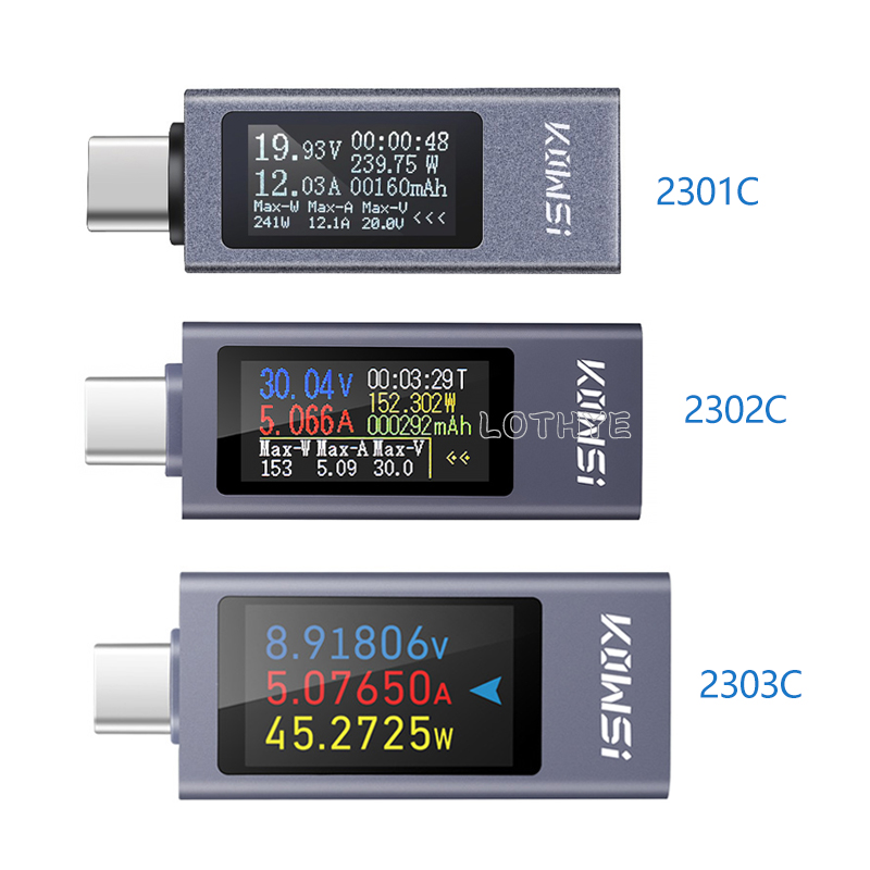 Energy Monitor Meter - Multi-function Intelligent Digital Display DC Voltage