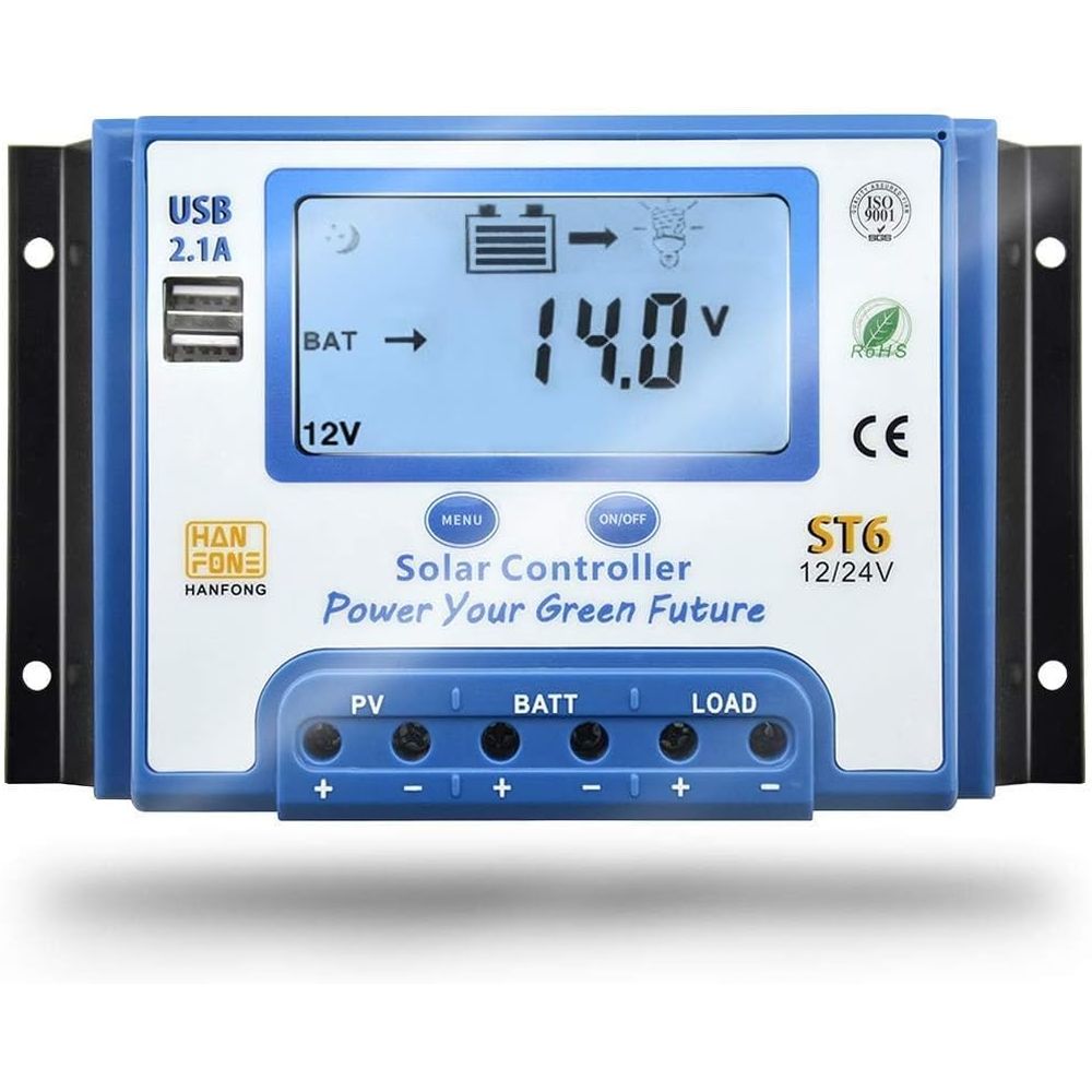 60A Solar Charge Controller 12 - đánh giá và giá Solar Panel