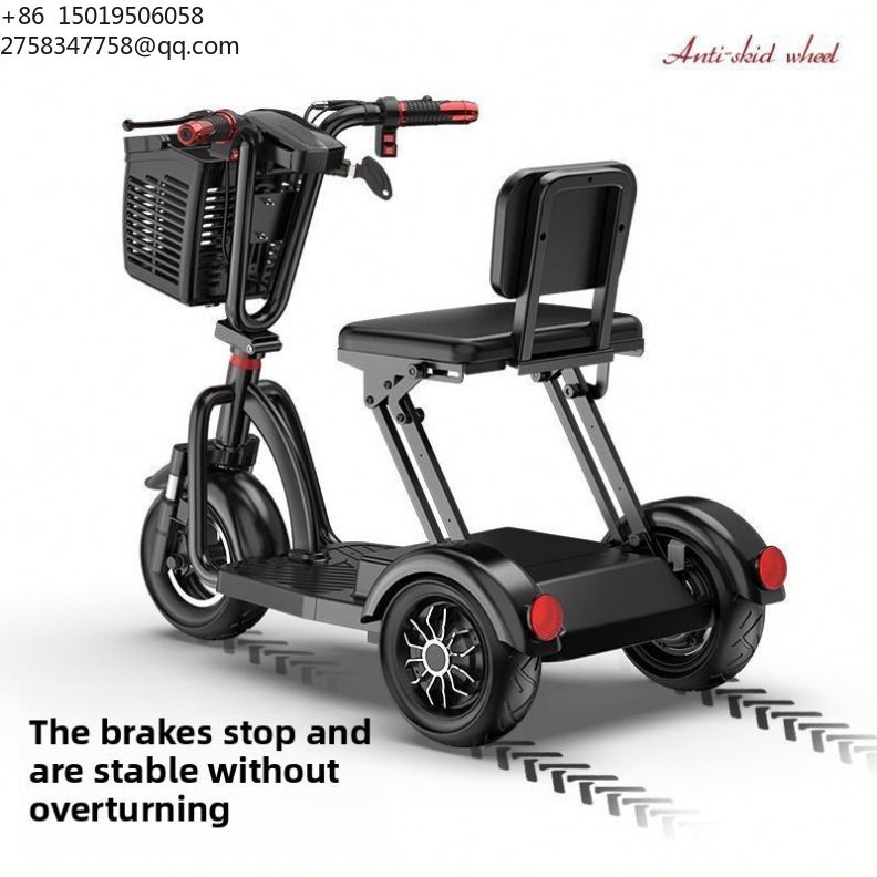 Premium Collapsible E-Tricycle - đánh giá và giá Solar Panel