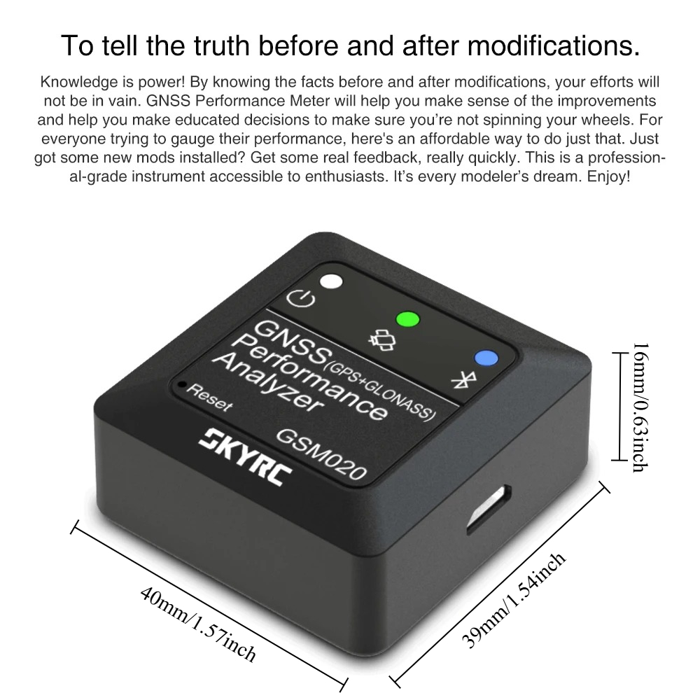 SKYRC GSM020 GNSS Performance  - đánh giá và giá Energy Monitor Meter