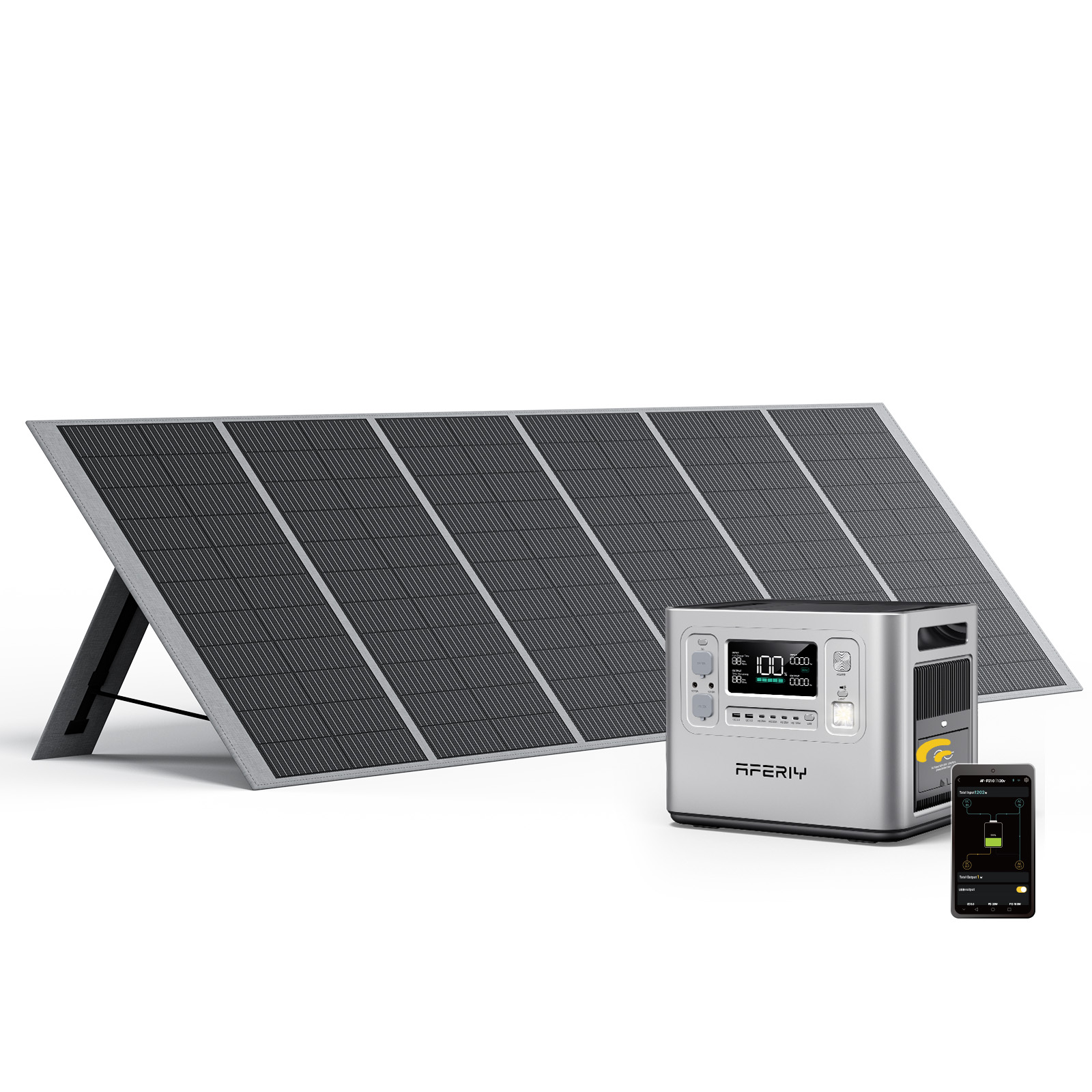 P210 Silver 2048Wh with App 2+ - đánh giá và giá Portable Power Station