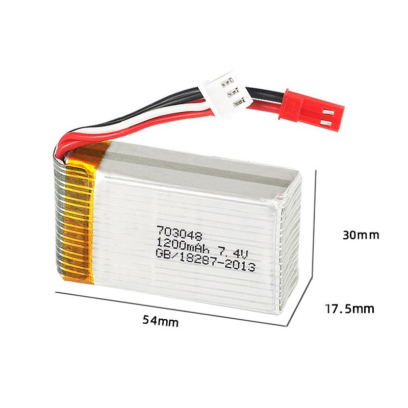 Pin Lipo 2S 7.4V 1200mAh 70304 - đánh giá và giá Lithium Battery 12V