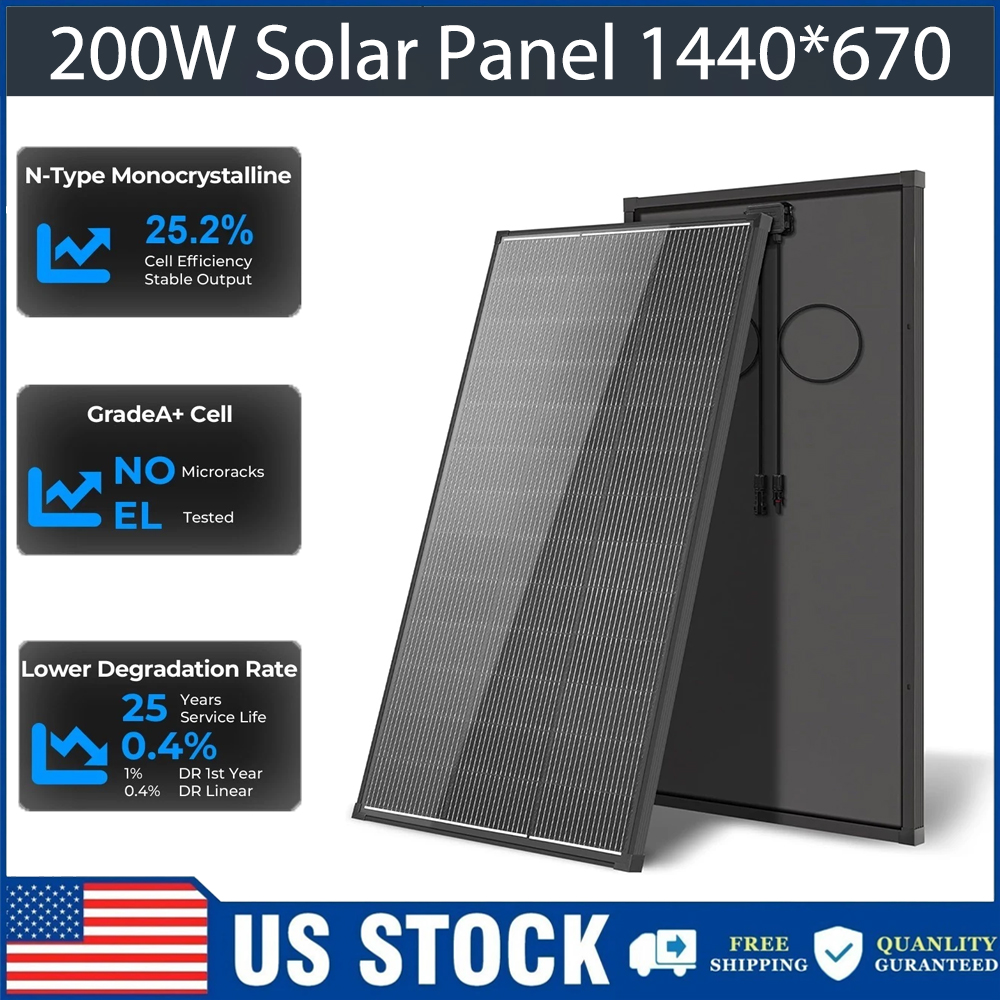 AeternaSol 400W 200W Solar Pan - đánh giá và giá Solar Panel 200W